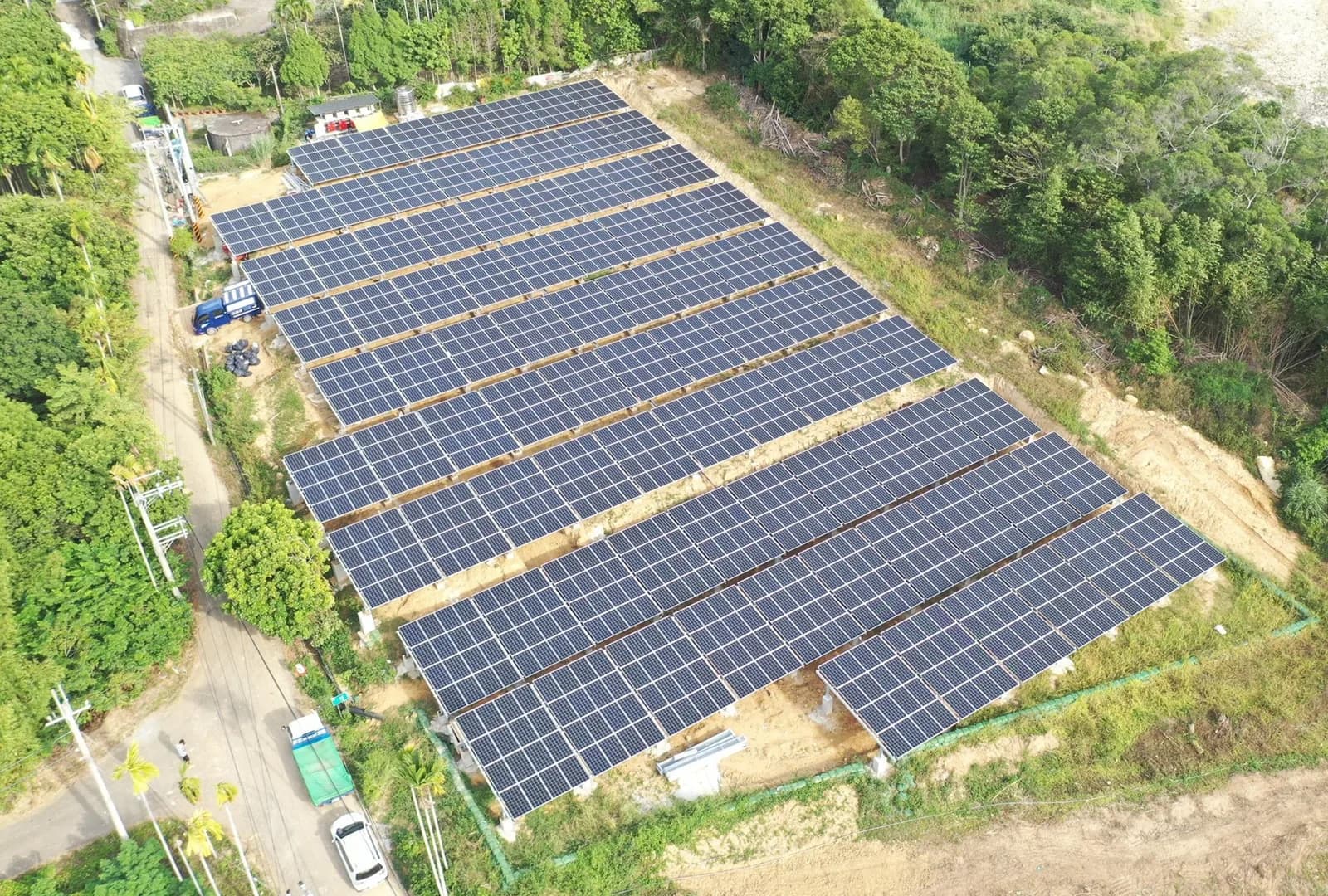 苗栗公館地面型電廠 — 地面型